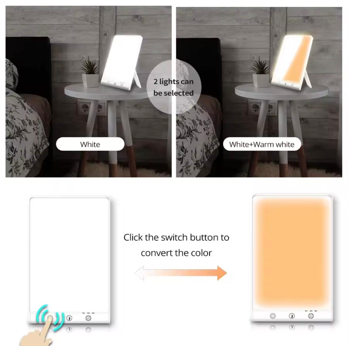 LUMIRISE Lux – Lampe de Luminothérapie 10 000 Lux